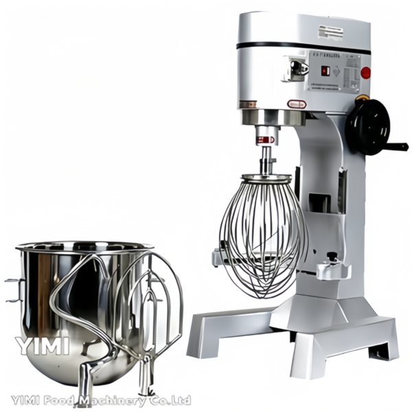 25L Commercial Stainless Steel Mixer (Dual Voltage) – For Bakeries & Pizzerias, Metal Gears, Long-Lasting Performance
