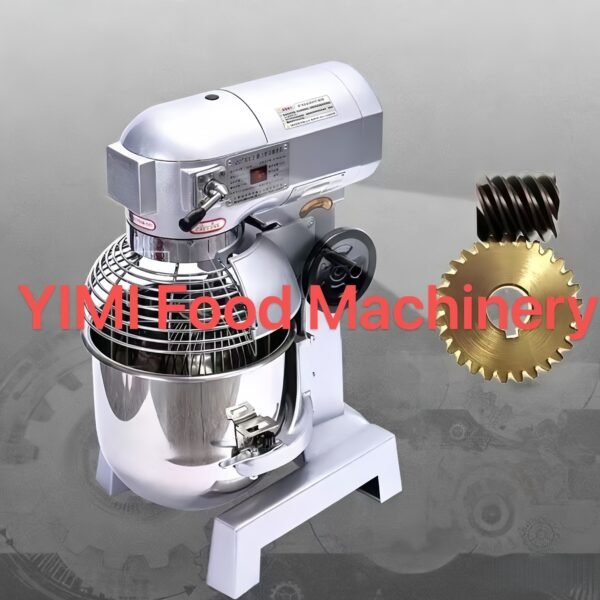 Stainless Steel Spiral Dough Mixer Planetary Commercial Food Mixer